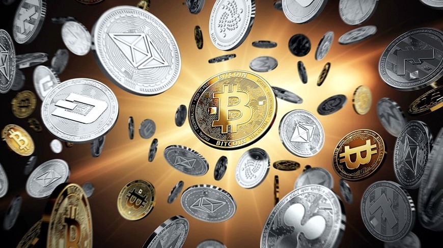 Τα νομίσματα εξόρυξης Bitcoin αριστερά